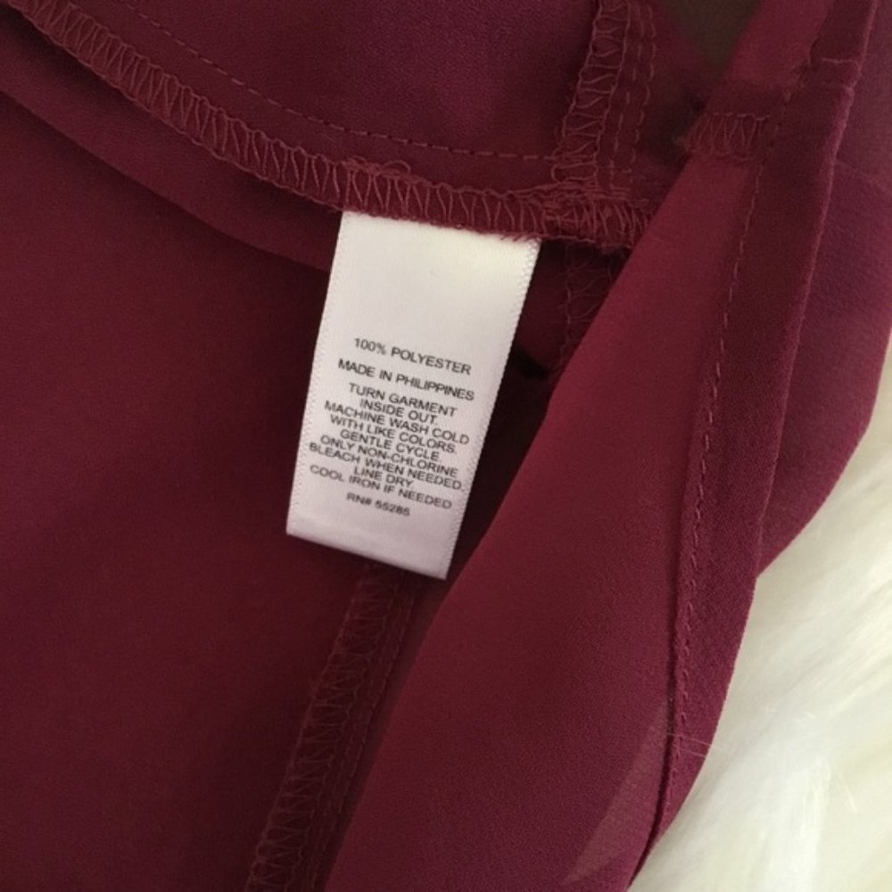 Express Tops x 2 (Maroon and Black Lace) - Picture 7 of 14